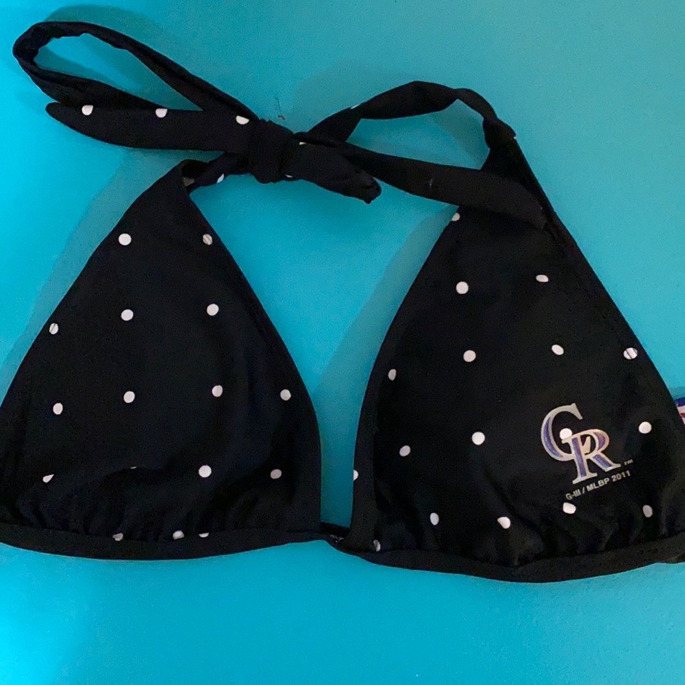 MLB Colorado Rockies bikini top
